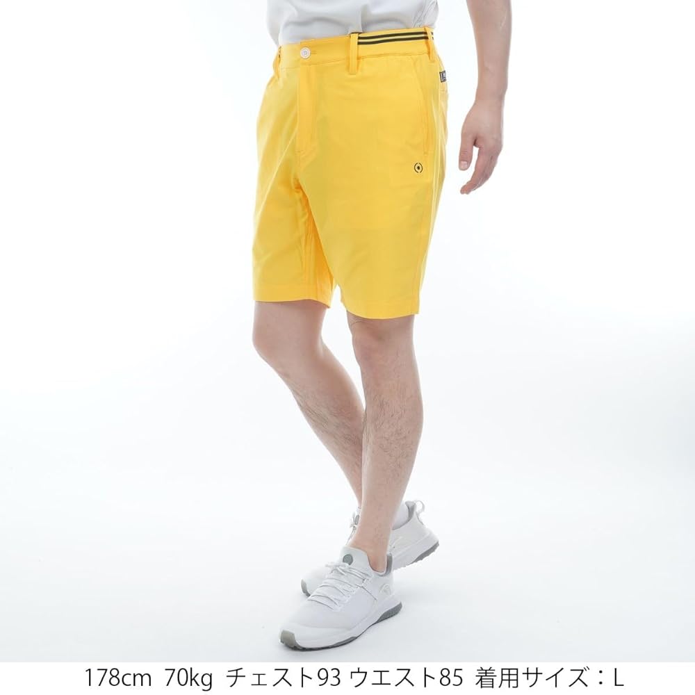 新品　イエロー　PING ゴルフショートパンツ　S 30％OFFセール】ショートパンツ メンズ ピン PING 2025 春夏